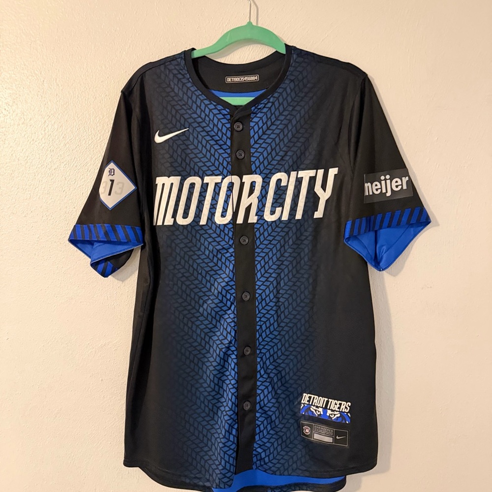 Detroit Tigers Nike Tarik Skubal Navy City Connect Limited Player Jersey - Picture 5 of 7